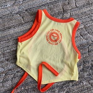Plt Tank crop top